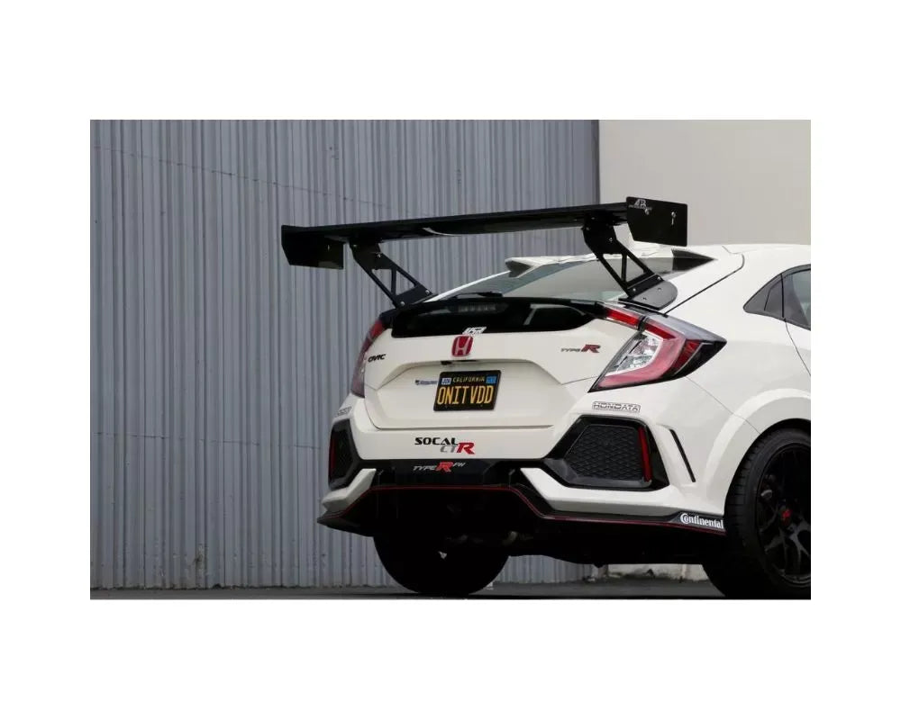 APR Performance GT-250 carbon fiber adjustable wing mounted on Honda Accord (5)
