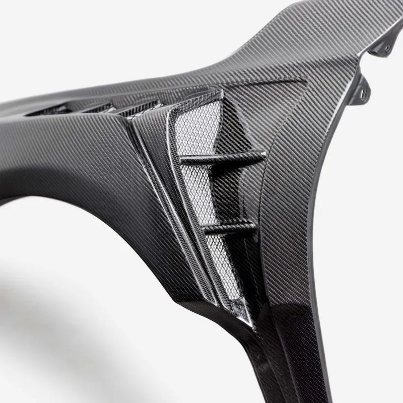 Carbon fiber fender with gloss finish for Honda Civic Type-R (6)