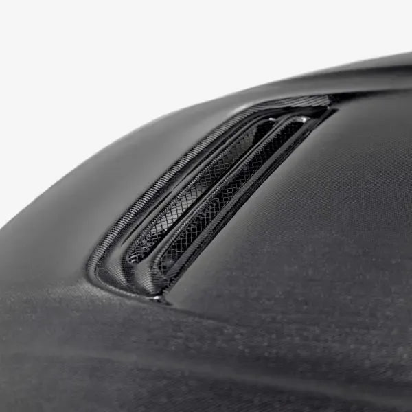 Carbon fiber hood with glossy finish for Honda Civic Type-R (6)