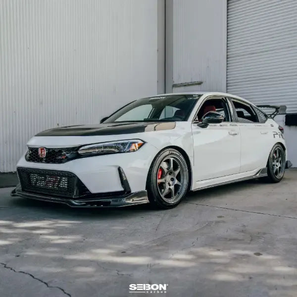 Seibon MB-Style Carbon Fiber Front Lip [for 2023-2025 Honda Civic Type-R]