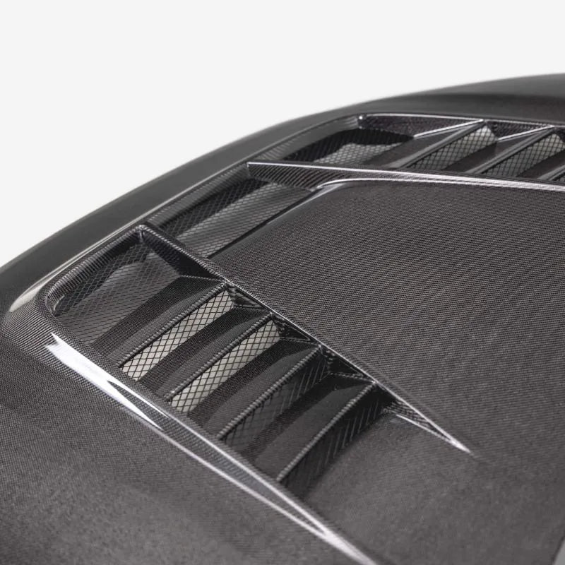 Seibon carbon fiber hood with gloss finish for Honda Civic Type-R (7)