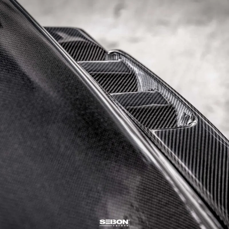 Carbon fiber fender with gloss finish for Honda Civic Type-R (9)