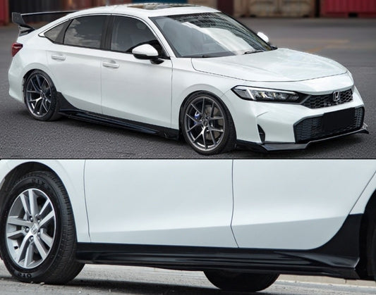 UMS M1 Gloss Black Side Skirt Extension [for 2022–2026 Honda Civic]