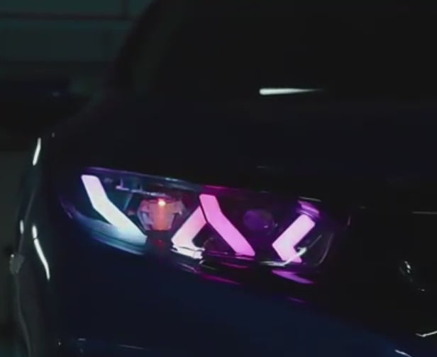 RGB Lambo Sequential Headlights [for 2016-2021 Honda Civic