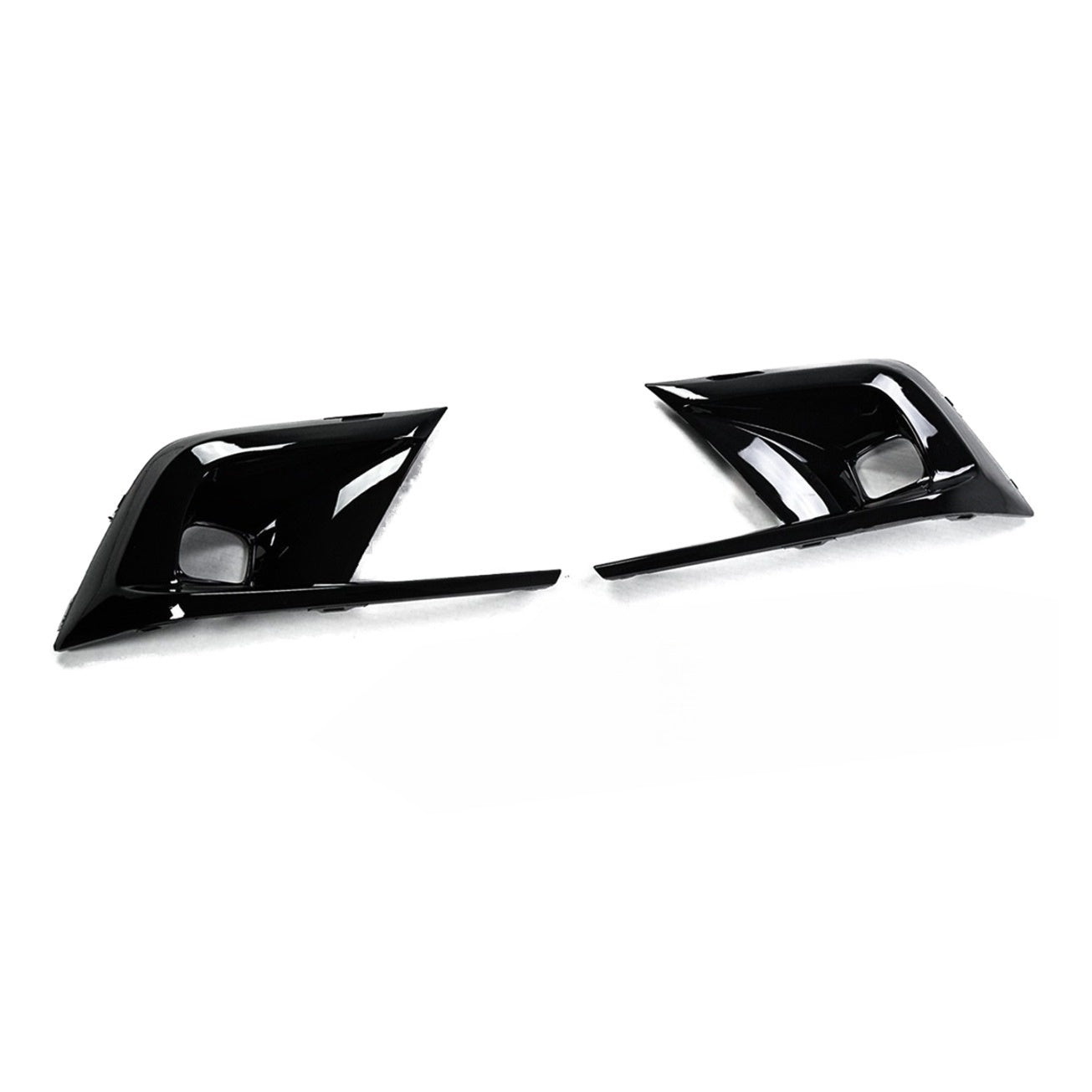 Gloss Black Fog Light Bezel Cover [for 2022-2024 Honda Civic]