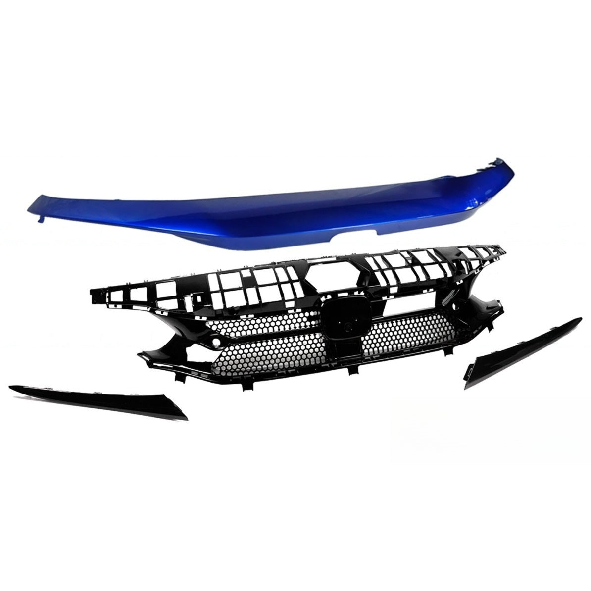 UMS V Style Upper Hood Trim & Grille [for 2022-2024 Honda Civic]