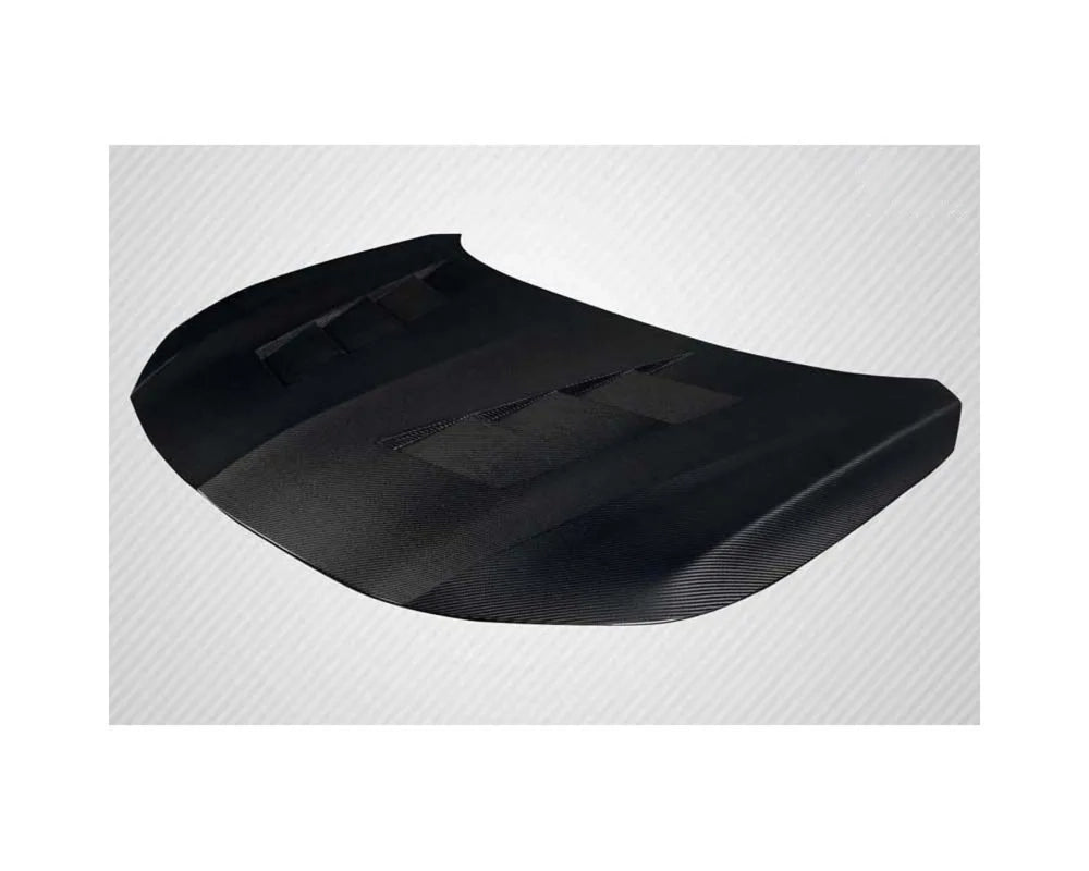 Carbon fiber Averen hood installed on 2022-2025 Acura Integra with gloss weave finish (3)