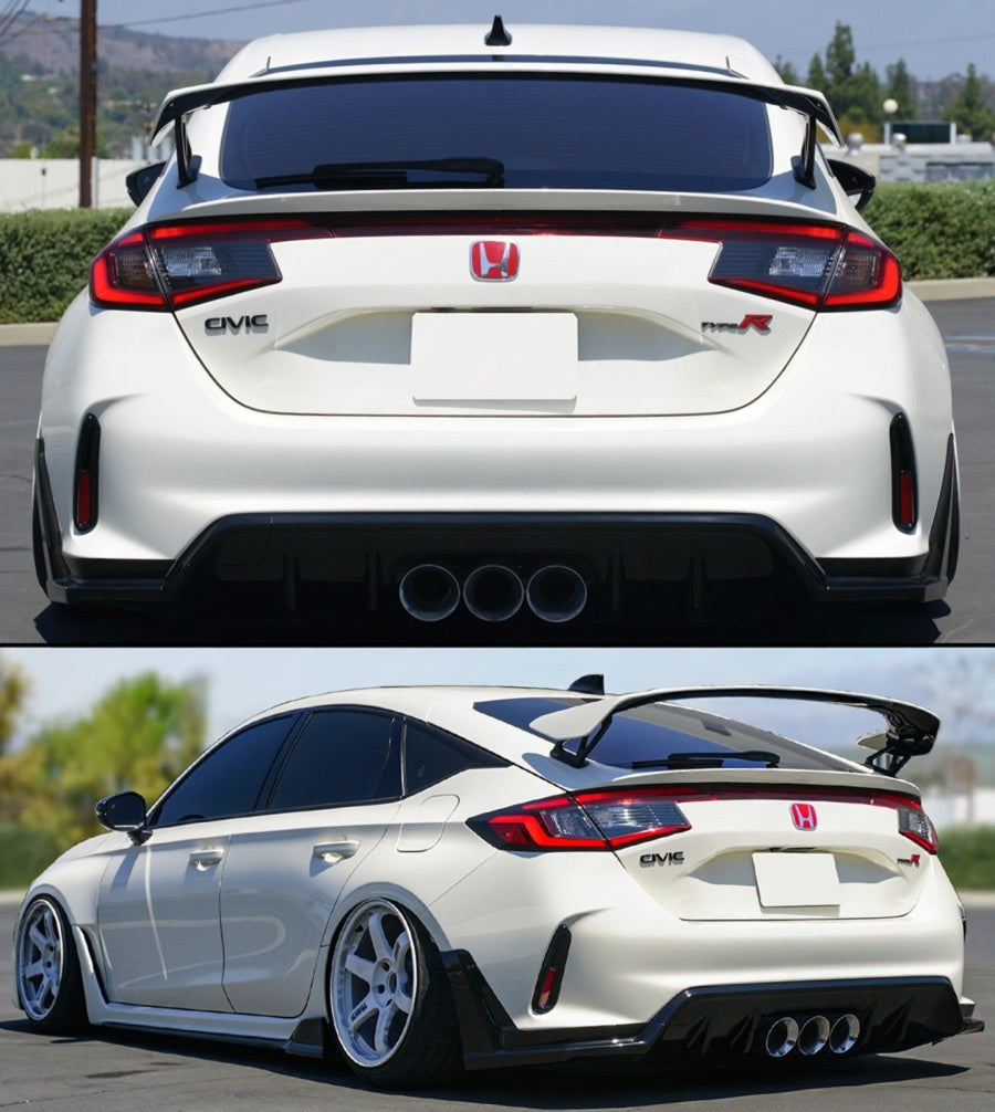 MU Style Rear Bumper Corner Spats [for 2023-26 Honda Civic]