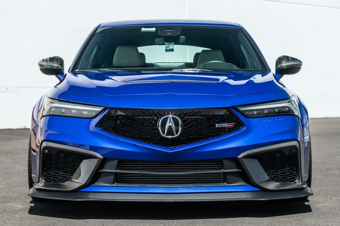 Matte Black Front Bumper Lip Splitter [for 2024+ Acura Integra]