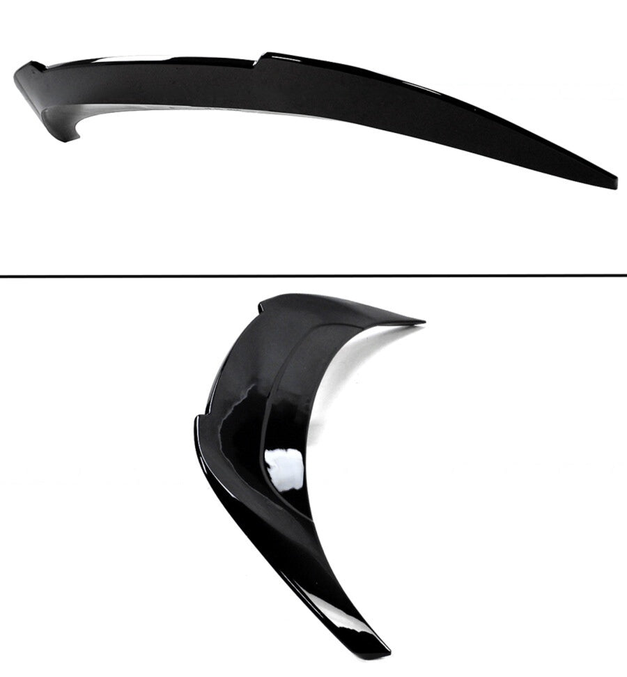 Gloss black V-style trunk spoiler mounted on Toyota GR86 (6)