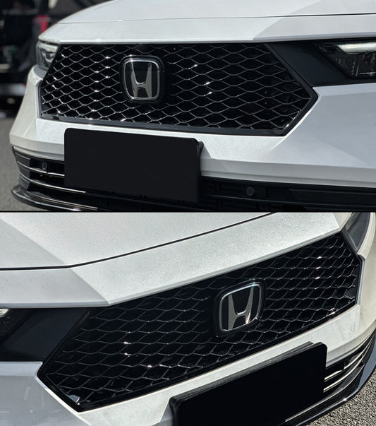 Gloss Black Type-R Style Mesh Grille [for 2023–2026 Honda Accord]