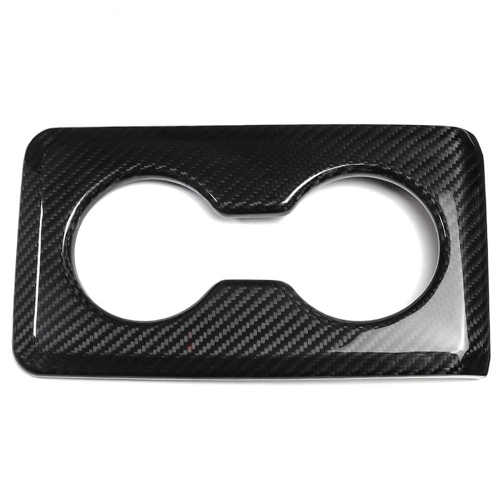 Real Carbon Fiber Rear Cup Holder Trim [for 2023-25 Honda Civic FL5 Type R]