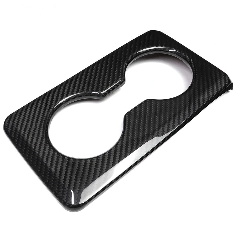 Real Carbon Fiber Rear Cup Holder Trim [for 2023-25 Honda Civic FL5 Type R]
