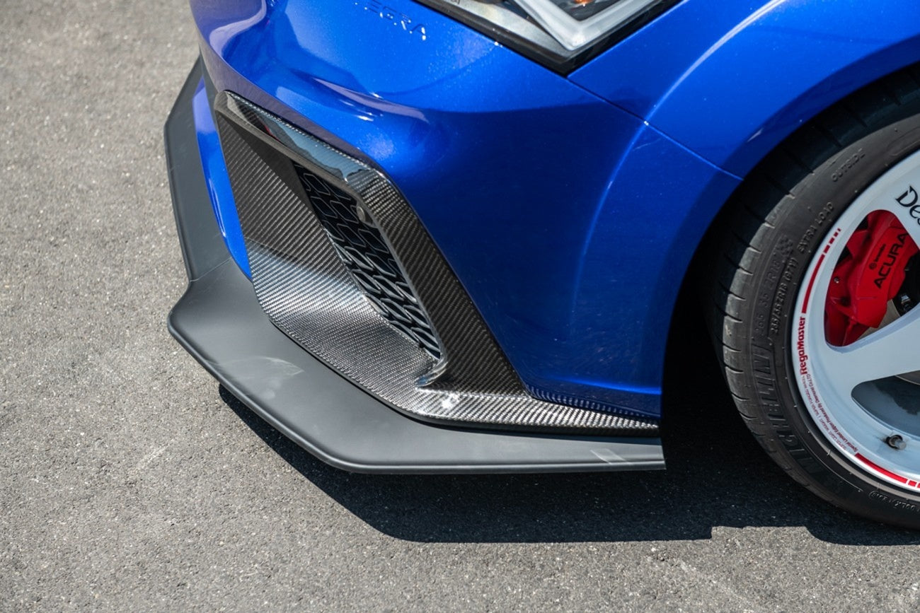 Matte Black Front Bumper Lip Splitter [for 2024+ Acura Integra]