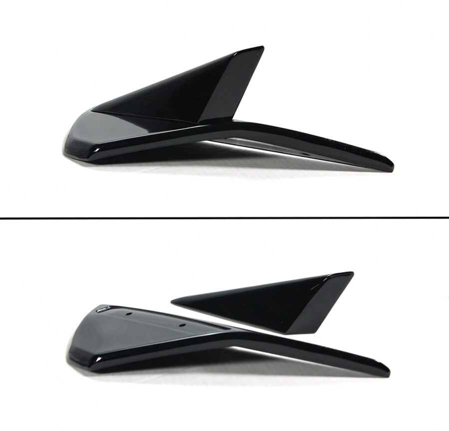 M1 GT Style high-wing trunk spoiler with metal billet stands and adjustable mid-wing design (4)