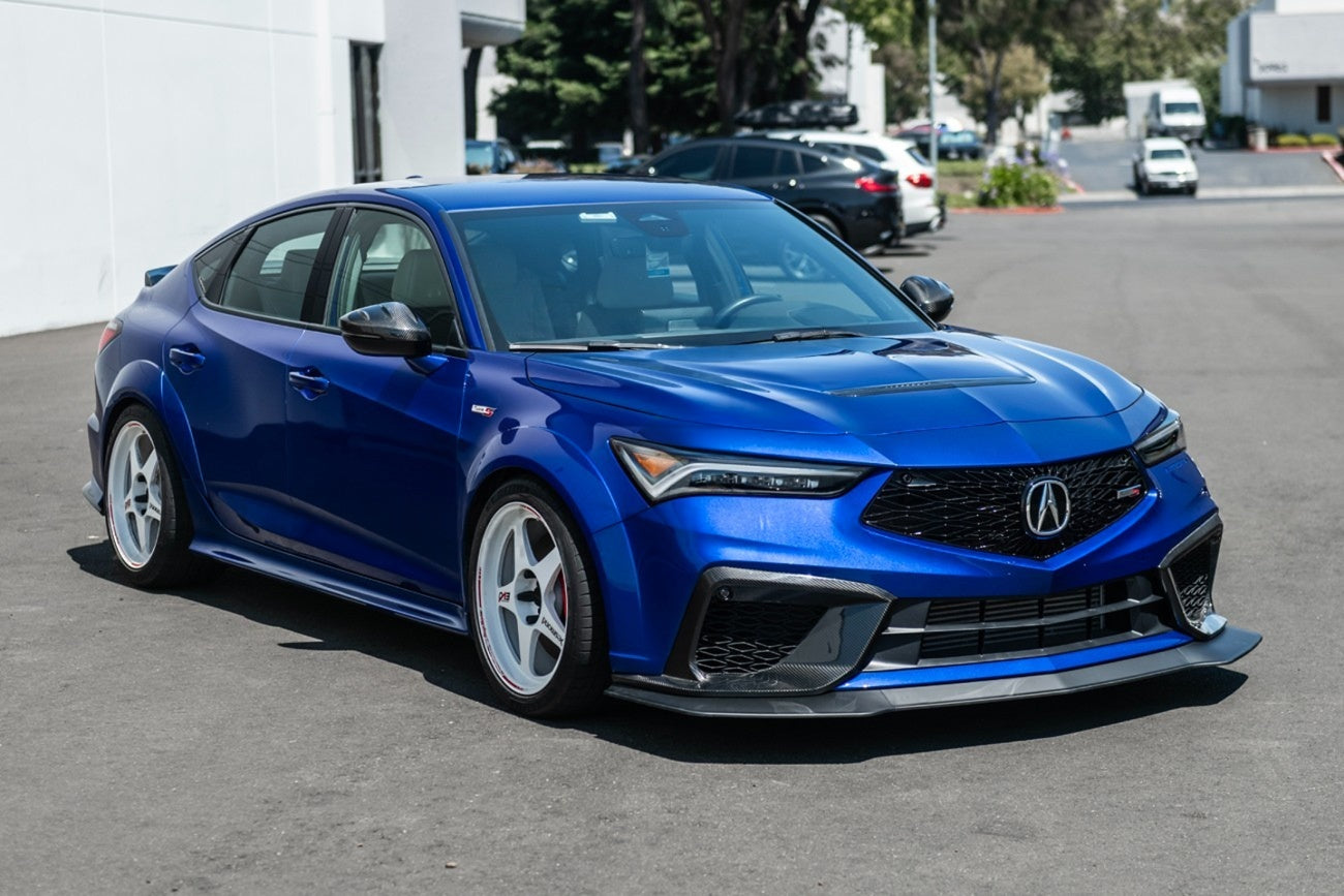 Matte Black Front Bumper Lip Splitter [for 2024+ Acura Integra]