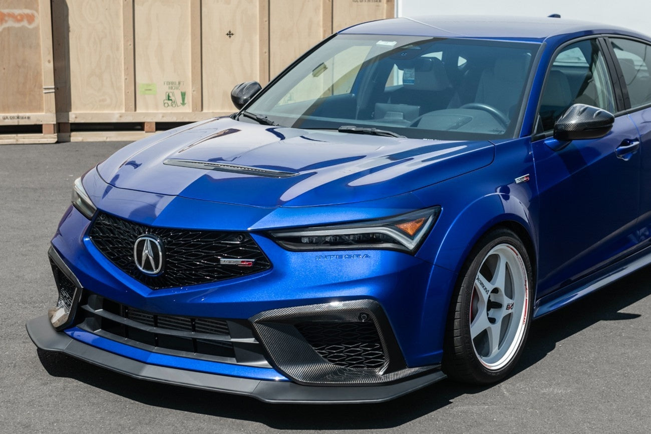 Matte Black Front Bumper Lip Splitter [for 2024+ Acura Integra]