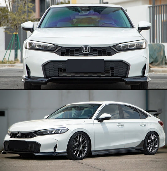 UMS M Style Gloss Black Front Bumper Lip [for 2025-26 Honda Civic]