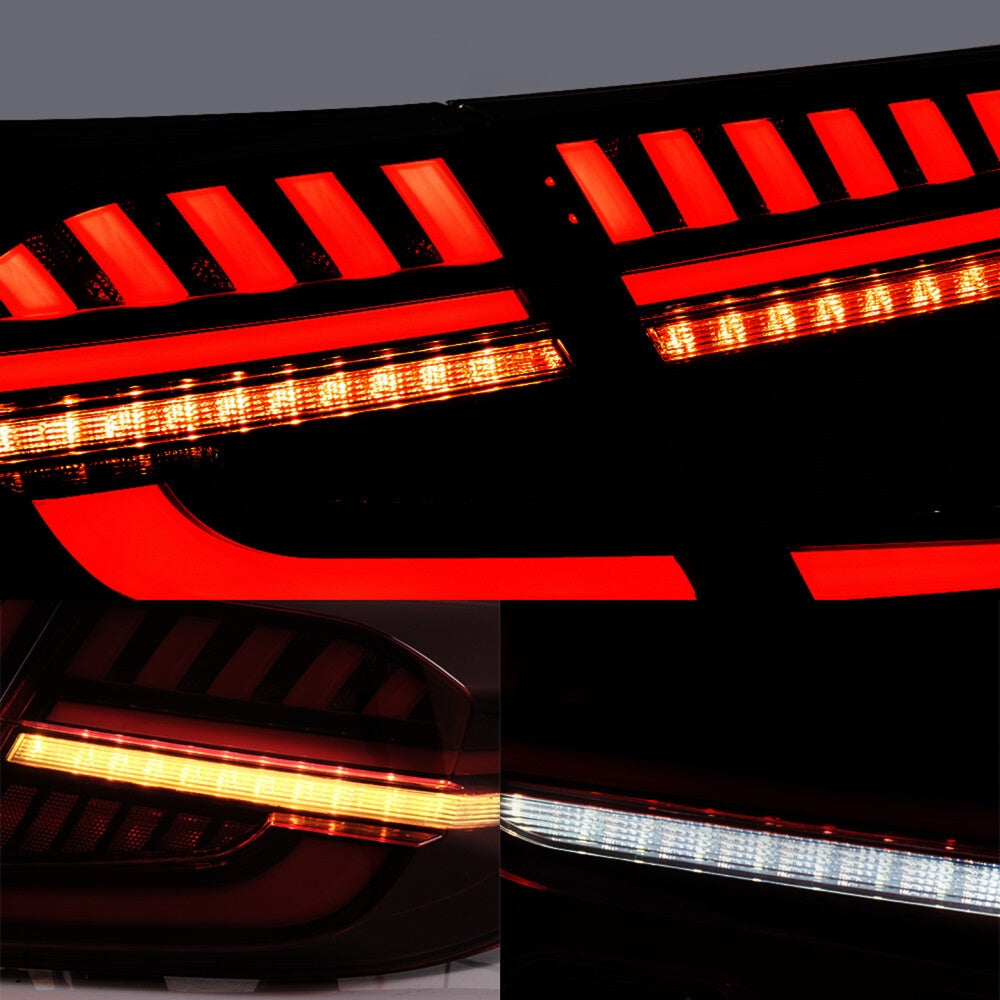 Smoked LED projector tail lights with refined finish (5)