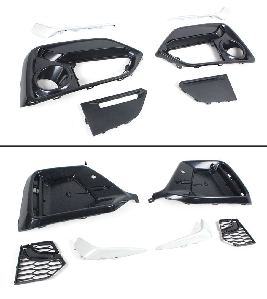 Bumper fog light garnish covers for Honda Civic (3)