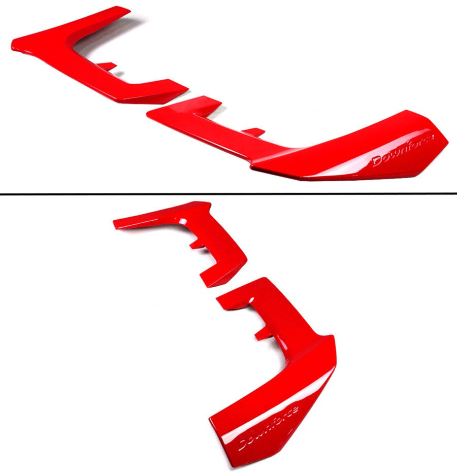 Rallye Red Roof Spoiler Add-On Extension [for 2017–2021 Honda Civic Hatchback]