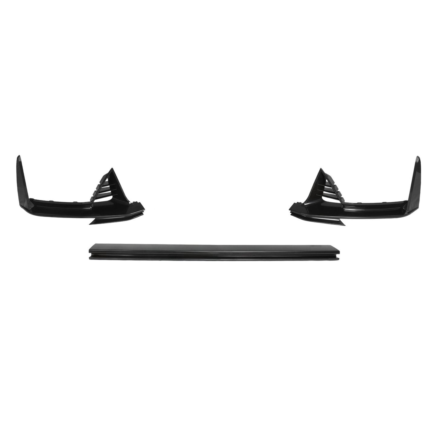Type R-style front bumper with gloss black grille (17)