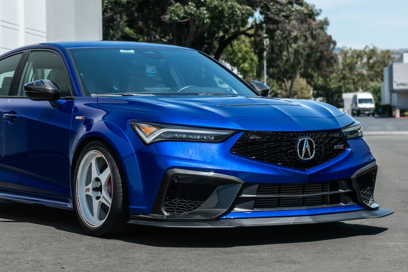 Matte Black Front Bumper Lip Splitter [for 2024+ Acura Integra]