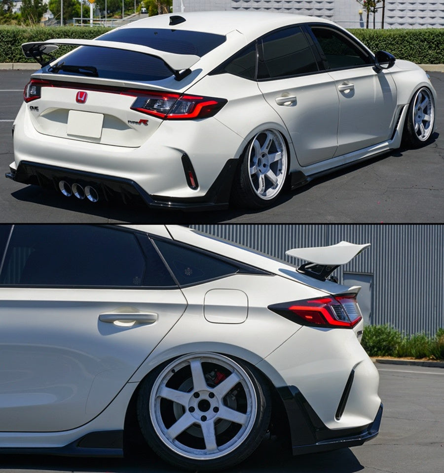 MU Style Rear Bumper Corner Spats [for 2023-26 Honda Civic]