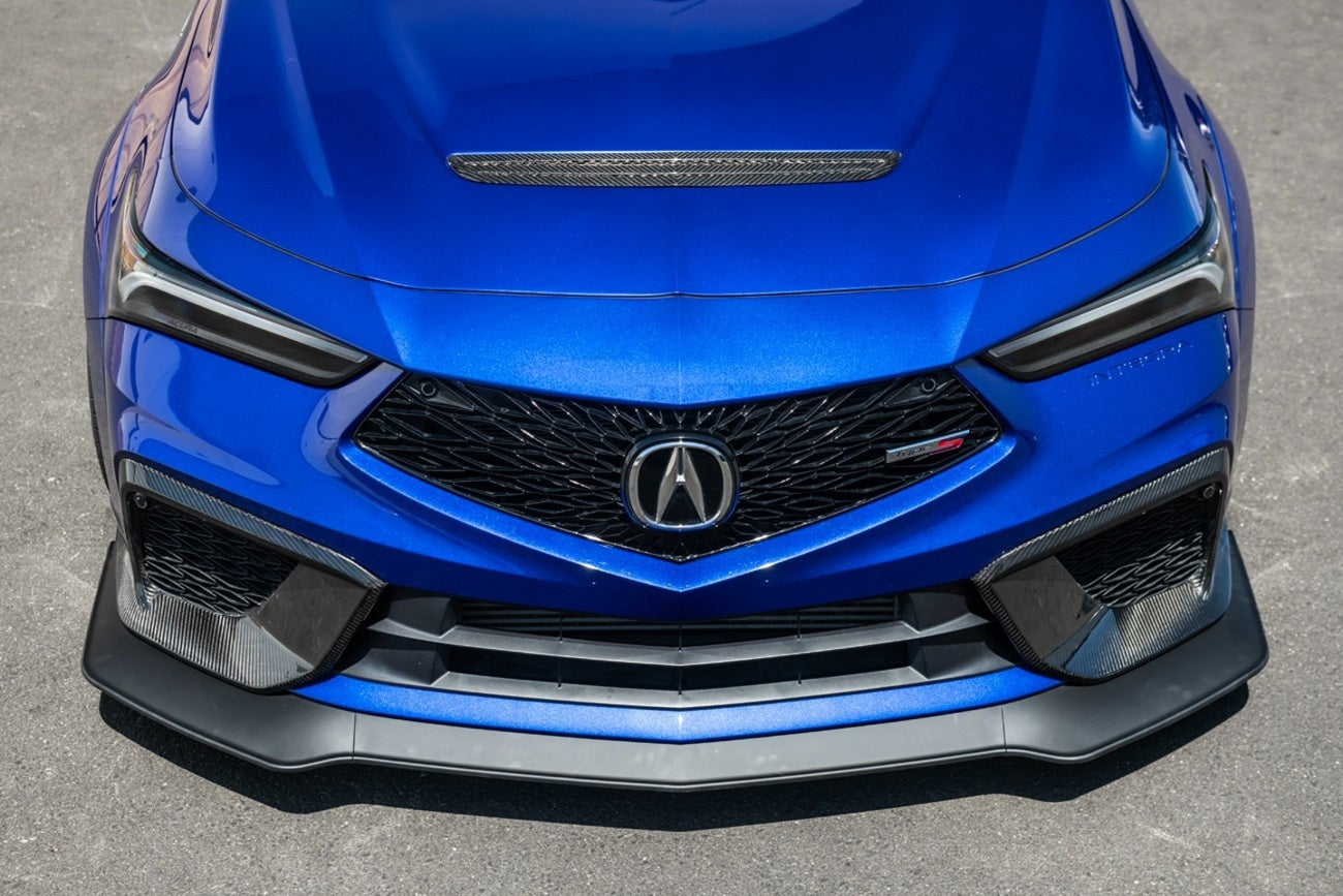 Matte Black Front Bumper Lip Splitter [for 2024+ Acura Integra]
