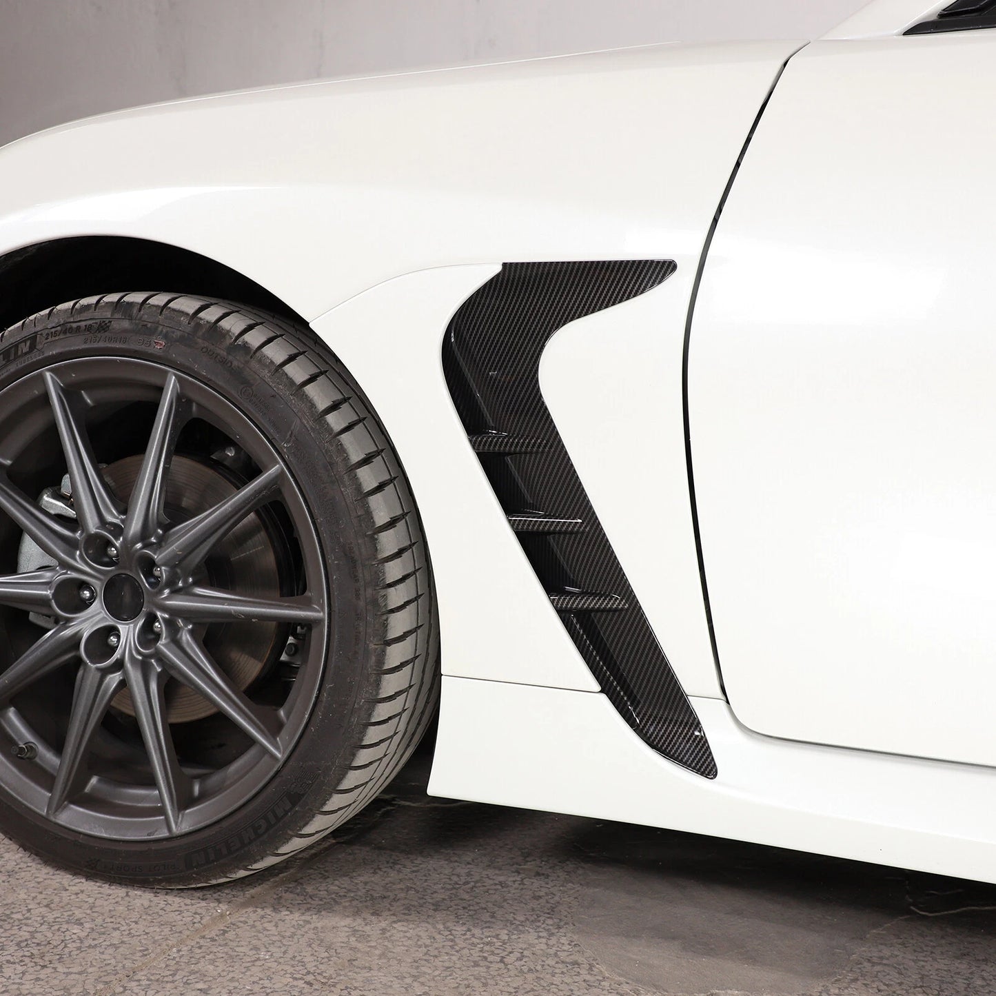 Carbon Fiber Side Fender Vent STI Style Garnish Trim [for 2022-25 Toyota GR86]