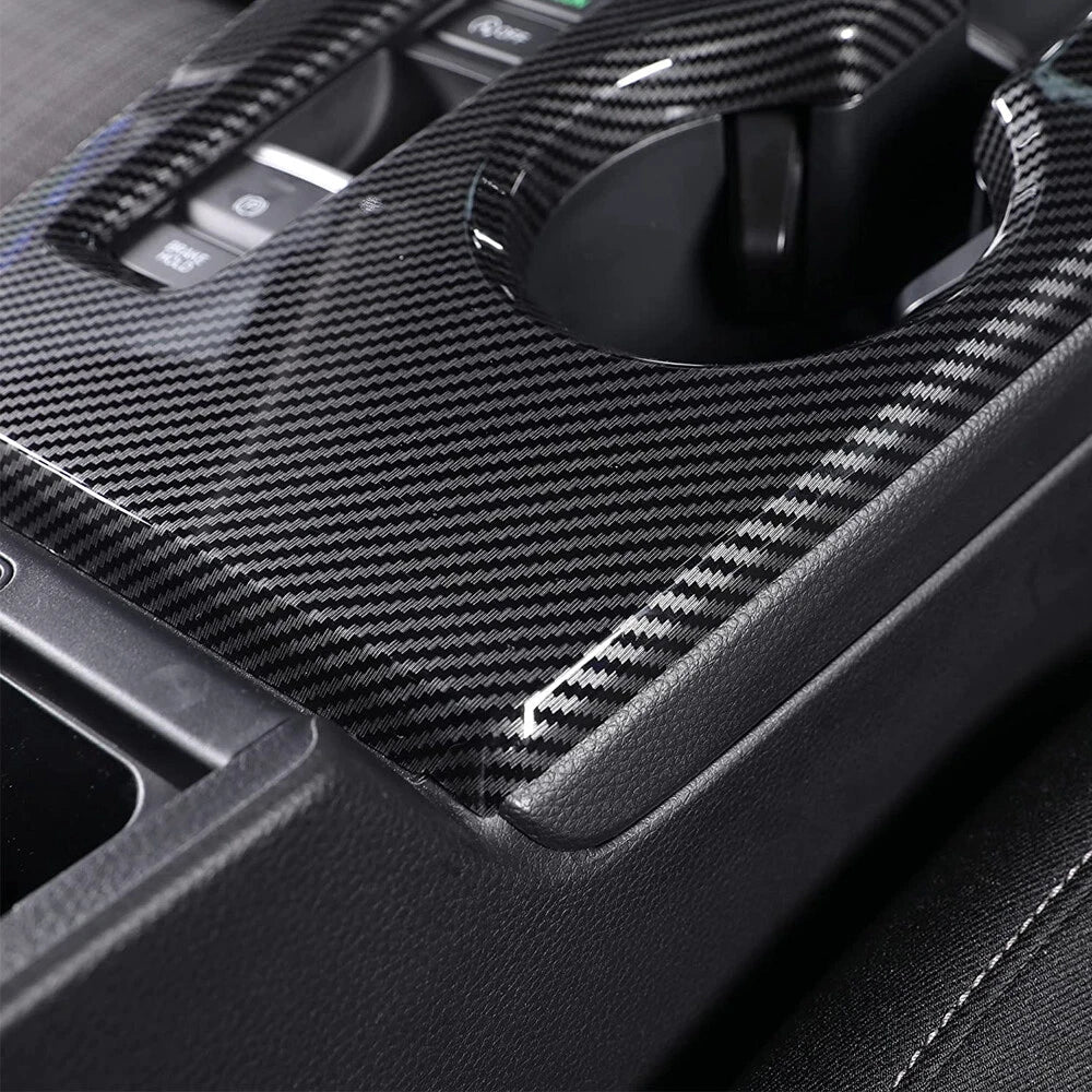Real Carbon Fiber Gear Panel Cover [for 2022-26 Honda Civic]