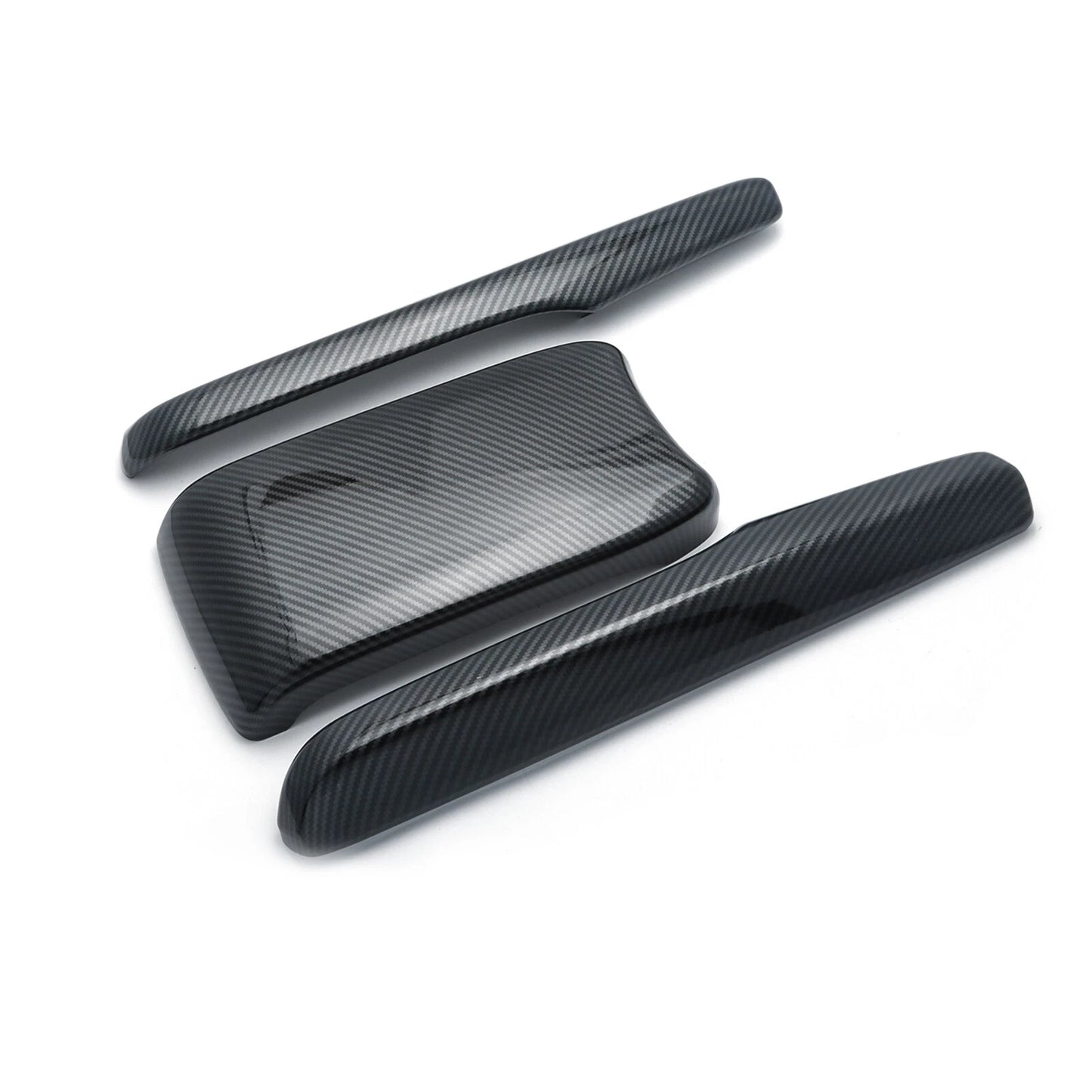 Carbon Fiber Style Center Armrest Cover [for 2016-21 Honda Civic]