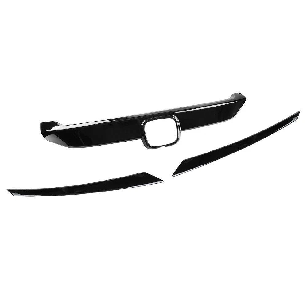 Gloss Black Grill Cover [for 2016-2018 Honda Civic]