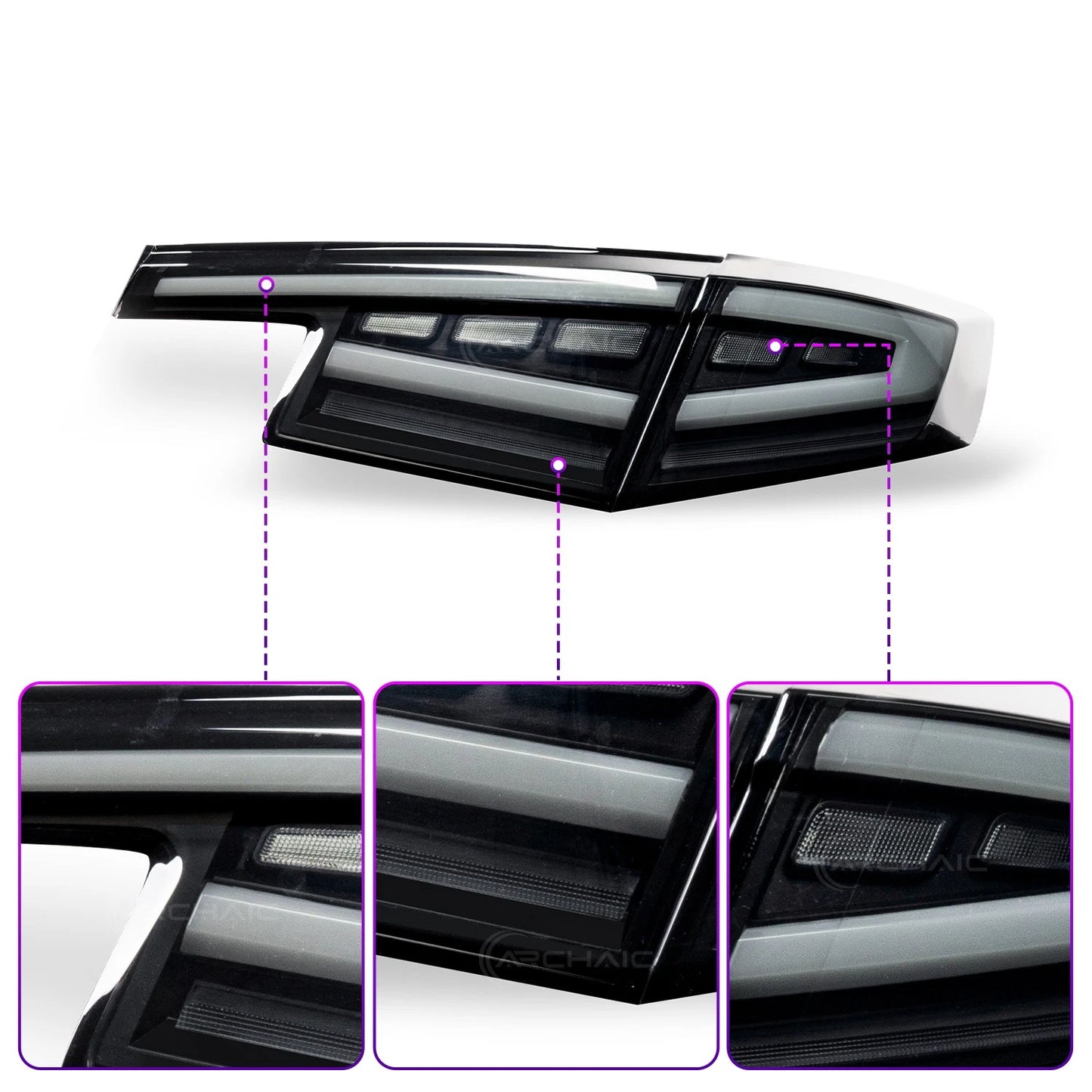 UMS V1 Sequential LED Taillights [for 2022–2025 Honda Civic Hatch]