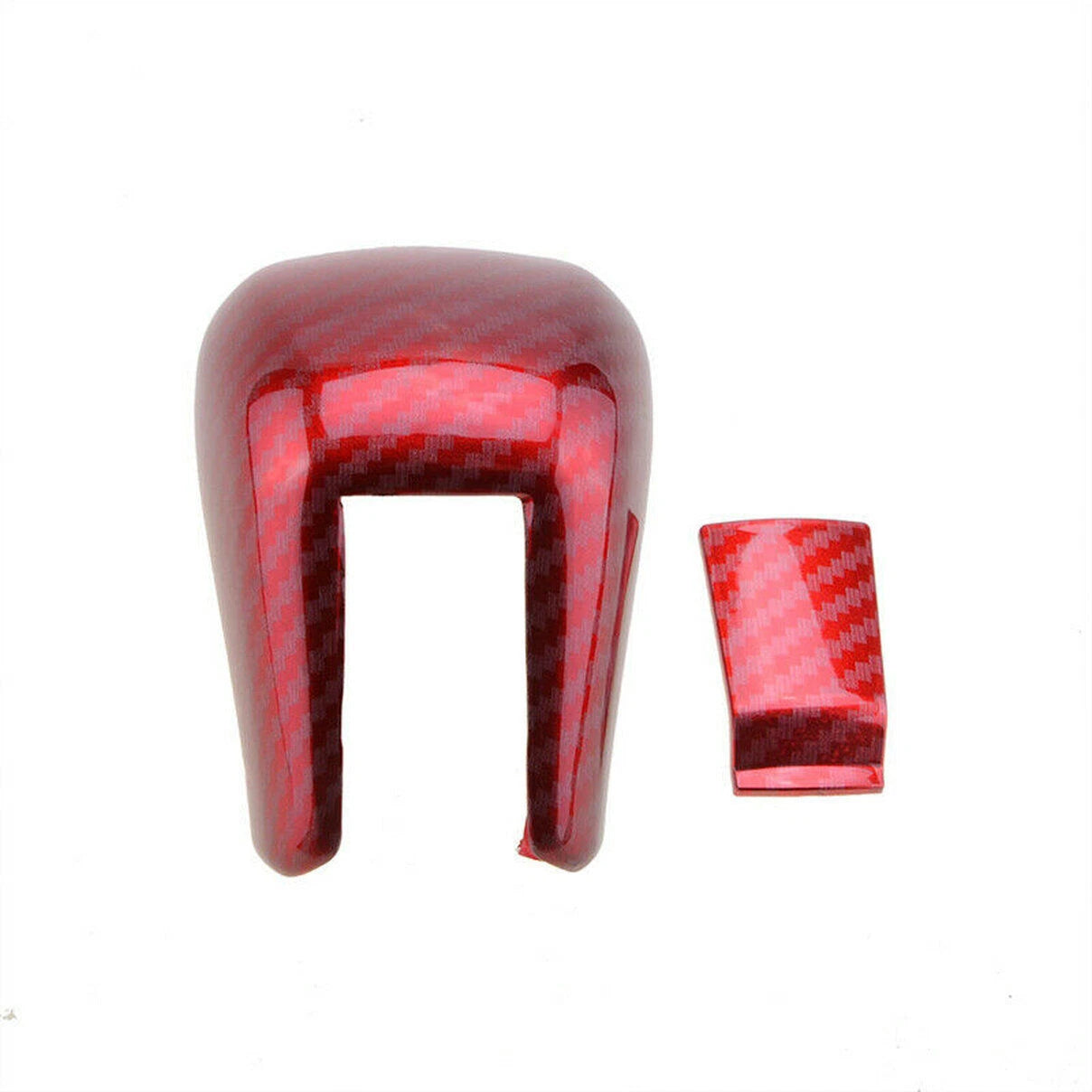 Carbon Fiber Style Gear Shift Knob Cover [for Honda Civic 2016-21]