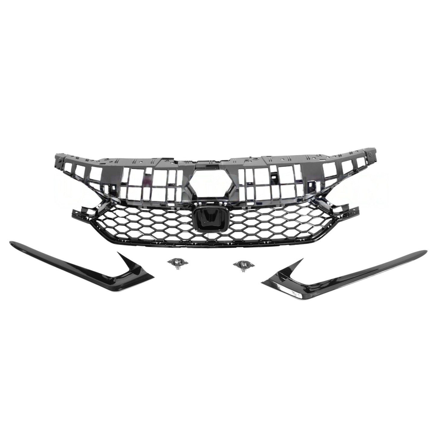Type R Style Front Grill [for 2022–2026 Honda Civic]