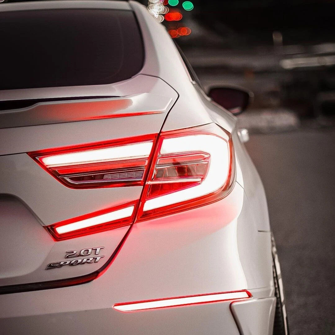 OEM+ Clear Sequential LED Tail Lights [for 2018-2022 Honda Accord]