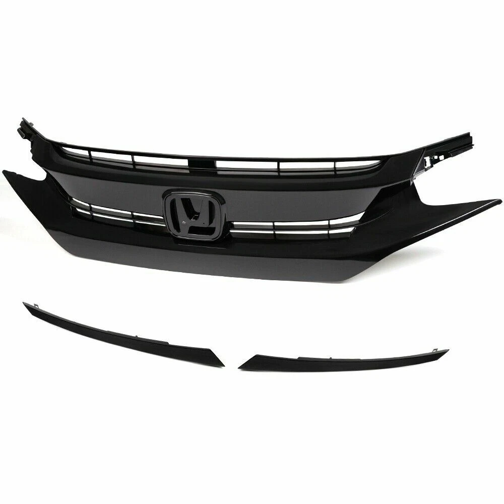 OEM Style Black Grill for 2016-2018 Honda Civic