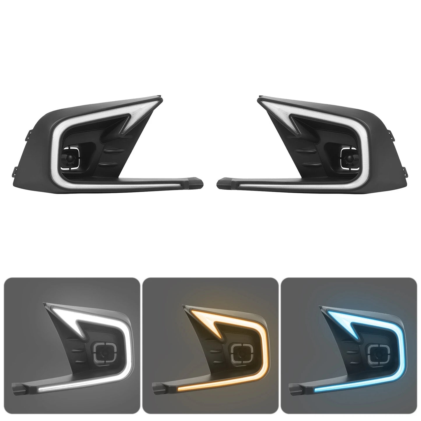 Sequential Front LED Fog Lights V2 for 2022+ Honda Civic