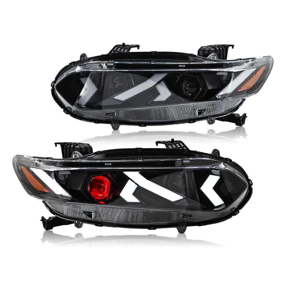 UMS RGB Lambo Style LED Projector Headlights [for 2018–2022 Honda Accord]