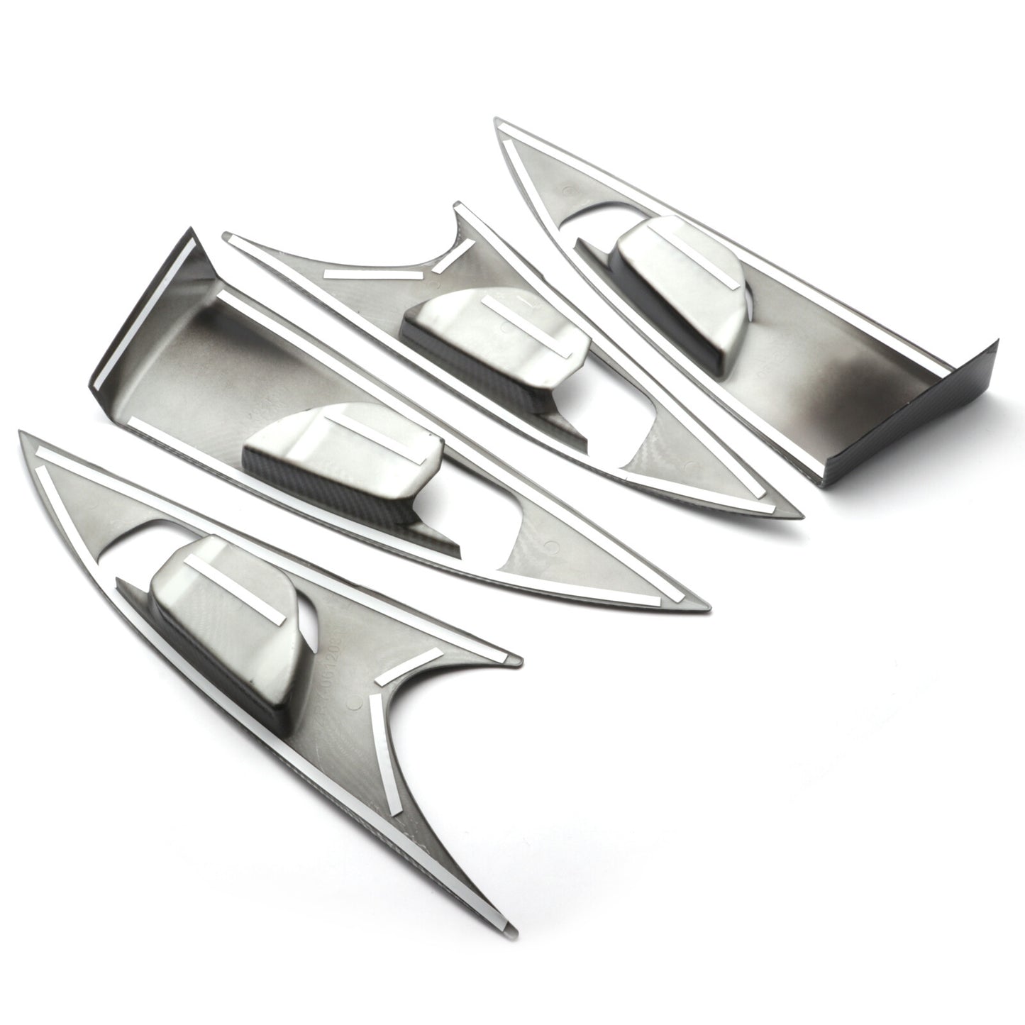 Carbon Fiber Inner Door Handle Bowl Trims [for 2016-21 Honda Civic]