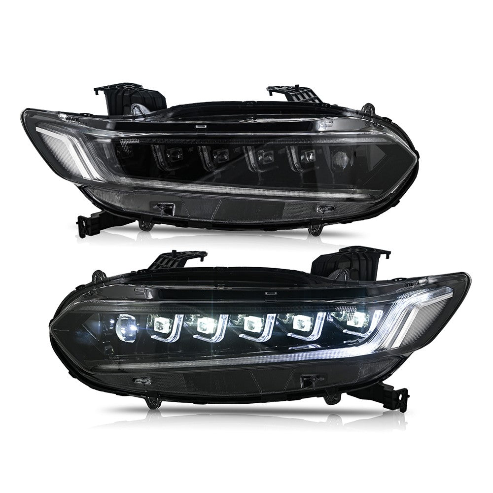 Pair of sequential LED headlights for 2018-2022 Honda Accord with high/low beams (6)