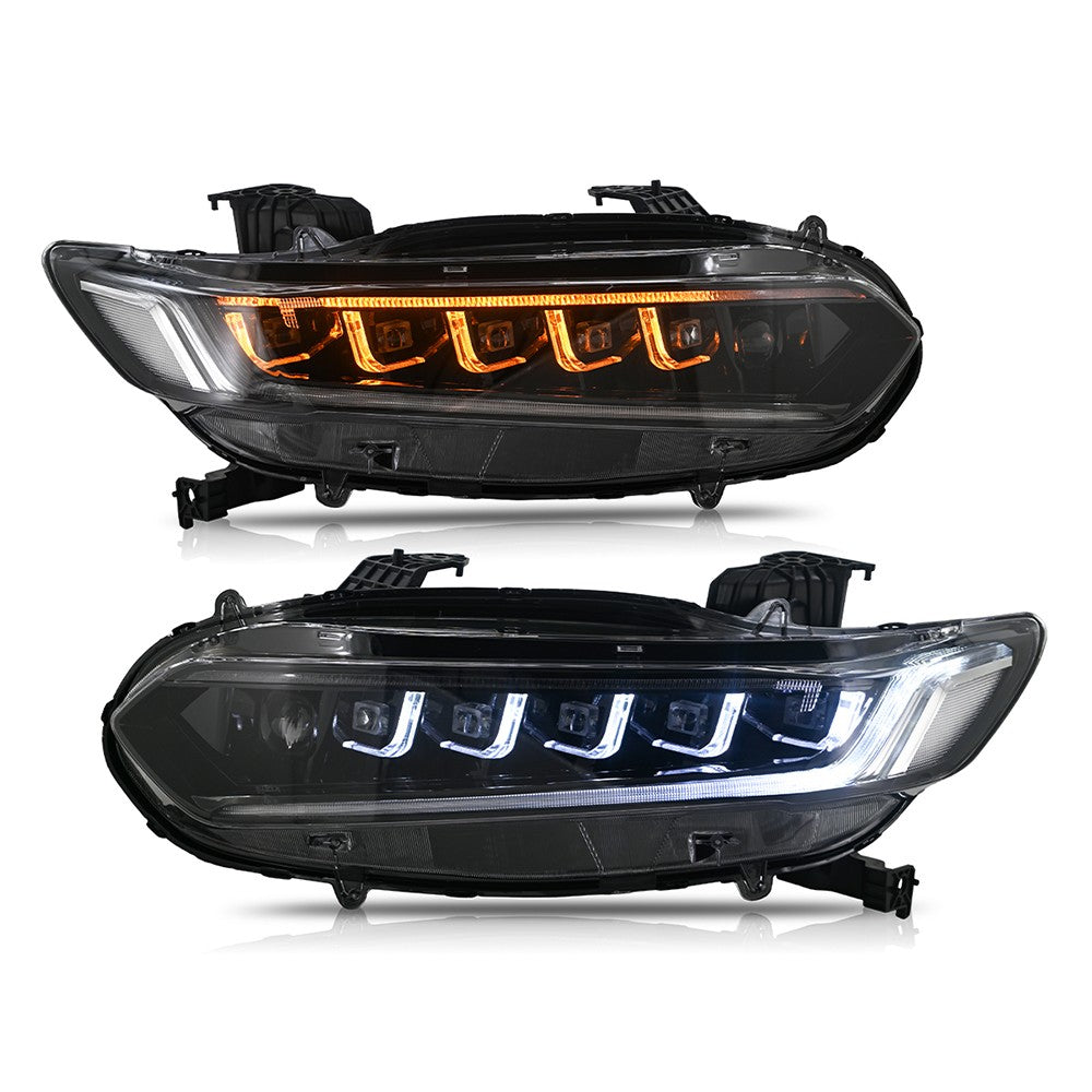 Pair of sequential LED headlights for 2018-2022 Honda Accord with high/low beams (7)