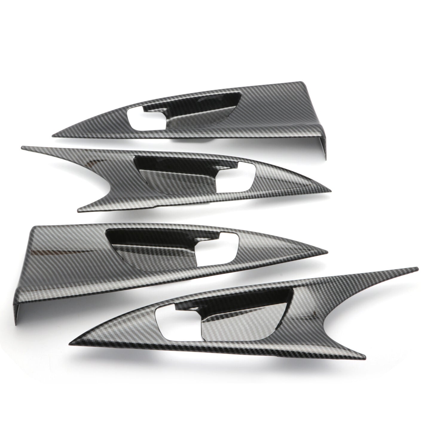 Carbon Fiber Inner Door Handle Bowl Trims [for 2016-21 Honda Civic]