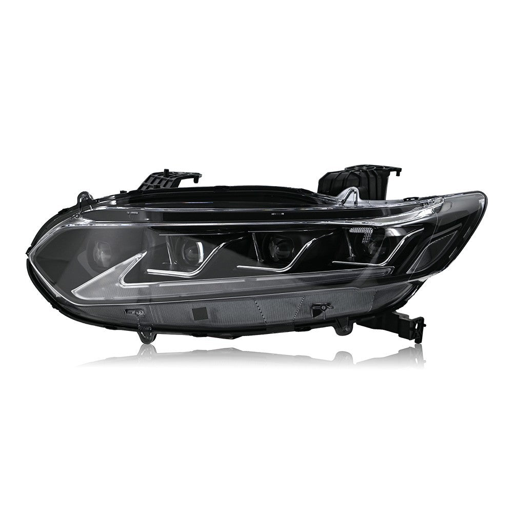 Pair of LED projector headlights with demon eye design for Honda Accord (10)