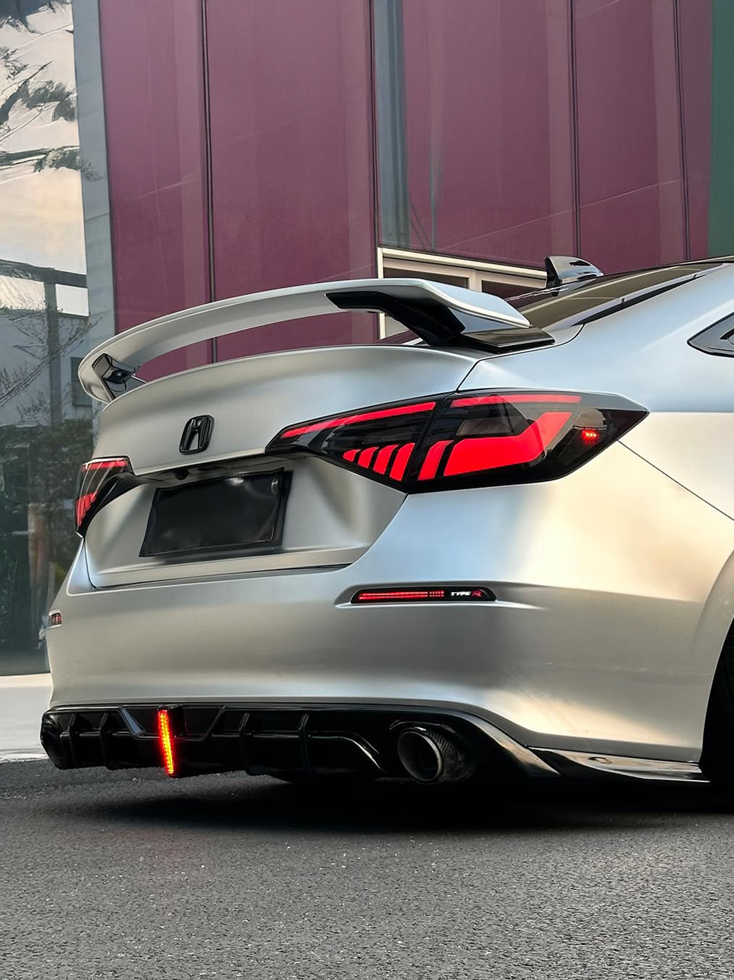 HPD Style Rear Wing [for 2022+ Honda Civic Sedan] – ultimatemotorsports