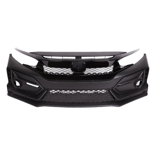 Type R Style Front Bumper V2 for 2016-2021 Honda Civic