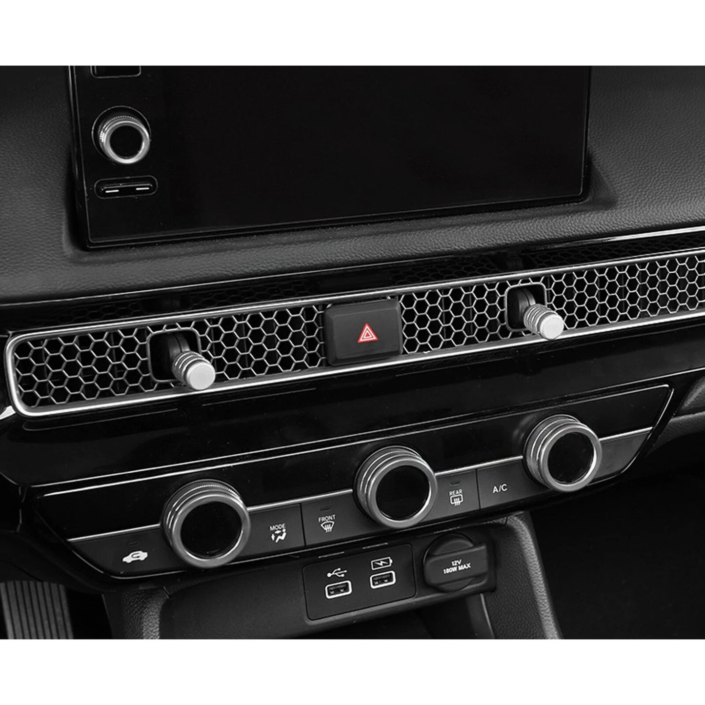 AC Knob Covers [for 2022-2026 Honda Civic]