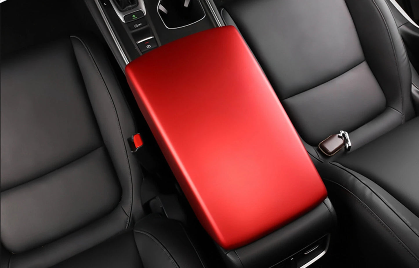 Red Center Armrest Cover [for 2018-22 Honda Accord]
