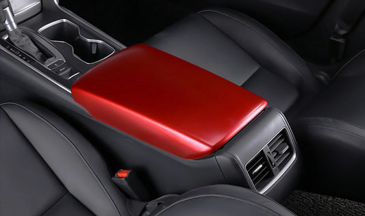Red Center Armrest Cover [for 2018-22 Honda Accord]